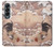 S1332 Ito Jakuchu Coq Etui Coque Housse pour Samsung Galaxy Z Fold 4