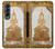 S1511 Art Thai émeraude Etui Coque Housse pour Samsung Galaxy Z Fold 4