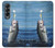 S1594 Pêche à l'achigan Etui Coque Housse pour Samsung Galaxy Z Fold 4