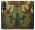 S1602 Camo Camouflage Imprimé graphique Etui Coque Housse pour Samsung Galaxy Z Fold 4