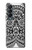 S1655 Tatouage maori Etui Coque Housse pour Samsung Galaxy Z Fold 4