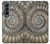 S1788 ammonite Fossile Etui Coque Housse pour Samsung Galaxy Z Fold 4