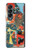 S1826 Utagawa Kuniyoshi Guan Yu Etui Coque Housse pour Samsung Galaxy Z Fold 4