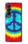S1870 Tie Dye Paix Etui Coque Housse pour Samsung Galaxy Z Fold 4