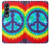 S1870 Tie Dye Paix Etui Coque Housse pour Samsung Galaxy Z Fold 4