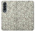 S2077 Billets Dollar argent Etui Coque Housse pour Samsung Galaxy Z Fold 4