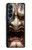 S2112 Hannya Démon Masque Etui Coque Housse pour Samsung Galaxy Z Fold 4
