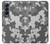 S2186 Gris Camo Camouflage Imprimé graphique Etui Coque Housse pour Samsung Galaxy Z Fold 4