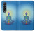S2295 Bhuddha Aura Chakra Équilibrage guérison Etui Coque Housse pour Samsung Galaxy Z Fold 4