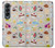 S2321 Aliments et boissons sans soudure Etui Coque Housse pour Samsung Galaxy Z Fold 4