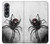 S2386 Noir Veuve Etui Coque Housse pour Samsung Galaxy Z Fold 4