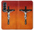 S2421 Jésus-Christ sur la croix Etui Coque Housse pour Samsung Galaxy Z Fold 4