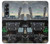 S2435 Avion de chasse Cockpit d'avion Etui Coque Housse pour Samsung Galaxy Z Fold 4
