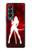 S2455 Sexy Fille du Diable Etui Coque Housse pour Samsung Galaxy Z Fold 4
