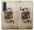 S2528 Poker King Carte Etui Coque Housse pour Samsung Galaxy Z Fold 4