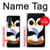 S2631 Mignon Bébé Pingouin Etui Coque Housse pour Samsung Galaxy Z Fold 4