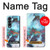 S2724 Dragon Blanc Piscine Haisu Lui Etui Coque Housse pour Samsung Galaxy Z Fold 4