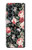 S2727 Motif Rose millésimé Etui Coque Housse pour Samsung Galaxy Z Fold 4