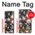 S2727 Motif Rose millésimé Etui Coque Housse pour Samsung Galaxy Z Fold 4