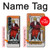 S2808 Carte Tarot L'Empereur Etui Coque Housse pour Samsung Galaxy Z Fold 4