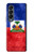 S3022 Haïti Drapeau Etui Coque Housse pour Samsung Galaxy Z Fold 4