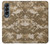 S3294 Armée Tan Coyote Camo Désert Camouflage Etui Coque Housse pour Samsung Galaxy Z Fold 4