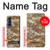 S3294 Armée Tan Coyote Camo Désert Camouflage Etui Coque Housse pour Samsung Galaxy Z Fold 4