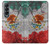 S3314 Mexique Drapeau Vinatage Football Graphique Etui Coque Housse pour Samsung Galaxy Z Fold 4