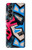 S3445 Art Graffiti rue Etui Coque Housse pour Samsung Galaxy Z Fold 4