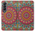 S3694 Modèle d'art hippie Etui Coque Housse pour Samsung Galaxy Z Fold 4