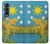 S3744 Carte de tarot l'étoile Etui Coque Housse pour Samsung Galaxy Z Fold 4