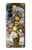 S3749 Vase de fleurs Etui Coque Housse pour Samsung Galaxy Z Fold 4