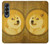 S3826 Dogecoin Shiba Etui Coque Housse pour Samsung Galaxy Z Fold 4
