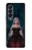 S3847 Lilith Devil Bride Gothique Fille Crâne Grim Reaper Etui Coque Housse pour Samsung Galaxy Z Fold 4