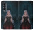 S3847 Lilith Devil Bride Gothique Fille Crâne Grim Reaper Etui Coque Housse pour Samsung Galaxy Z Fold 4