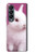 S3870 Mignon bébé lapin Etui Coque Housse pour Samsung Galaxy Z Fold 4