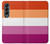 S3887 Drapeau de la fierté lesbienne Etui Coque Housse pour Samsung Galaxy Z Fold 4