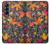 S3889 feuille d'érable Etui Coque Housse pour Samsung Galaxy Z Fold 4