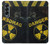 S3891 Risque nucléaire Danger Etui Coque Housse pour Samsung Galaxy Z Fold 4