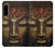 S3874 Symbole Ohm du visage de Bouddha Etui Coque Housse pour Sony Xperia 5 IV