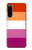 S3887 Drapeau de la fierté lesbienne Etui Coque Housse pour Sony Xperia 5 IV
