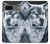 S0123 Loup blanc Etui Coque Housse pour Google Pixel 7