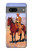 S0772 Cowboy occidental Etui Coque Housse pour Google Pixel 7
