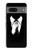 S1591 Anonymous Homme en Costume Noir Etui Coque Housse pour Google Pixel 7