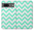 S1723 Monnaie Chevron Zigzag Etui Coque Housse pour Google Pixel 7