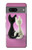S1832 Chat d'amour Etui Coque Housse pour Google Pixel 7