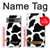 S2096 Motif de vache transparente Etui Coque Housse pour Google Pixel 7