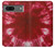 S2480 Tie dye rouge Etui Coque Housse pour Google Pixel 7