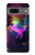 S2486 Arc en ciel espace de nébuleuse Licorne Etui Coque Housse pour Google Pixel 7