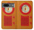 S2780 Radio bakélite orange millésimé Etui Coque Housse pour Google Pixel 7